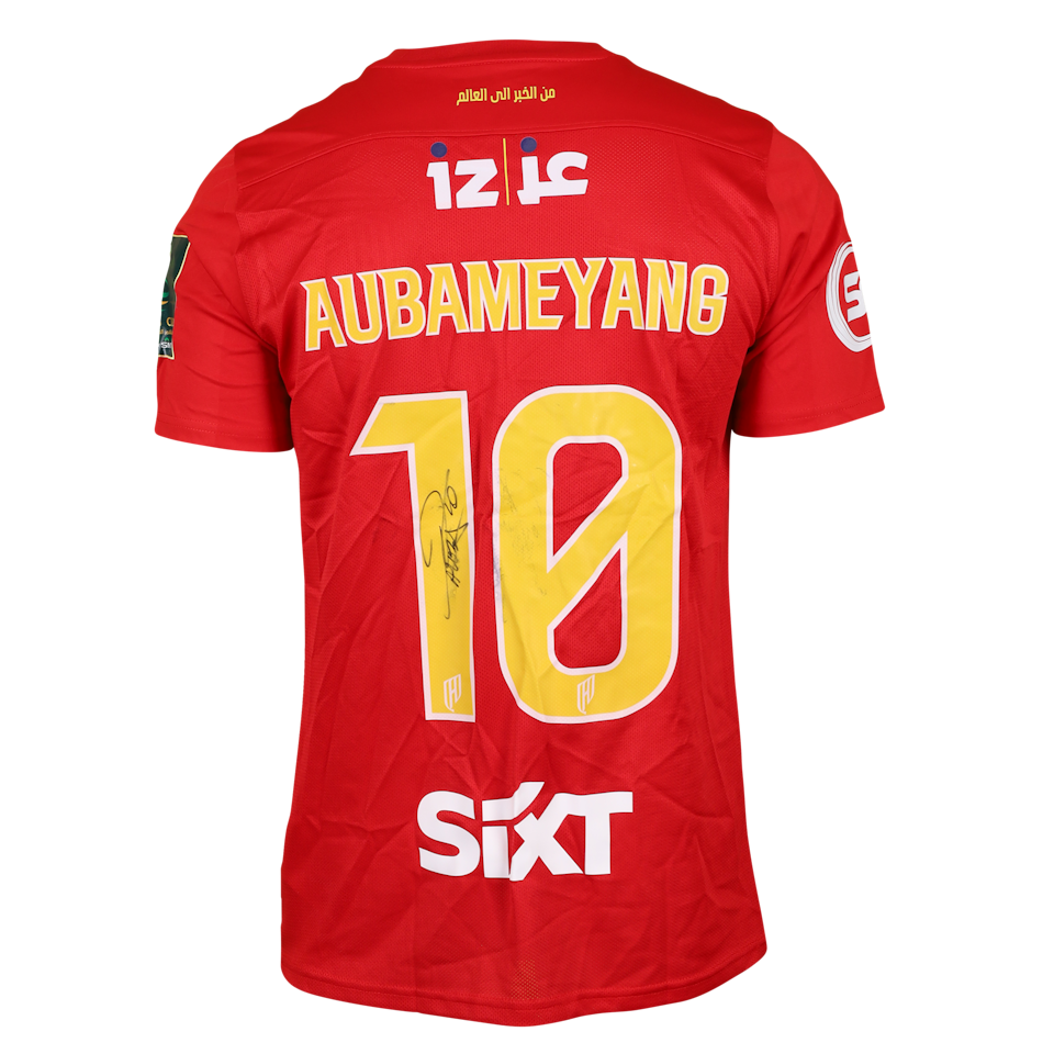 Pierre-Emerick Aubameyang Al Qadsiah shirt