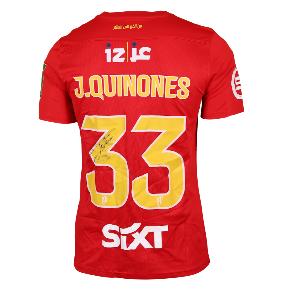 Julián Andrés Quiñones Quiñones Al Qadsiah shirt