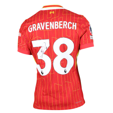 Ryan Gravenberch Liverpool shirt