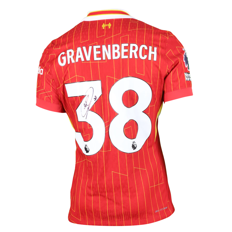 Ryan Gravenberch Liverpool shirt