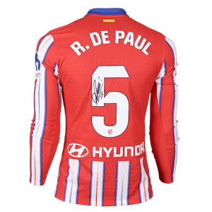 Rodrigo de Paul Atlético de Madrid shirt
