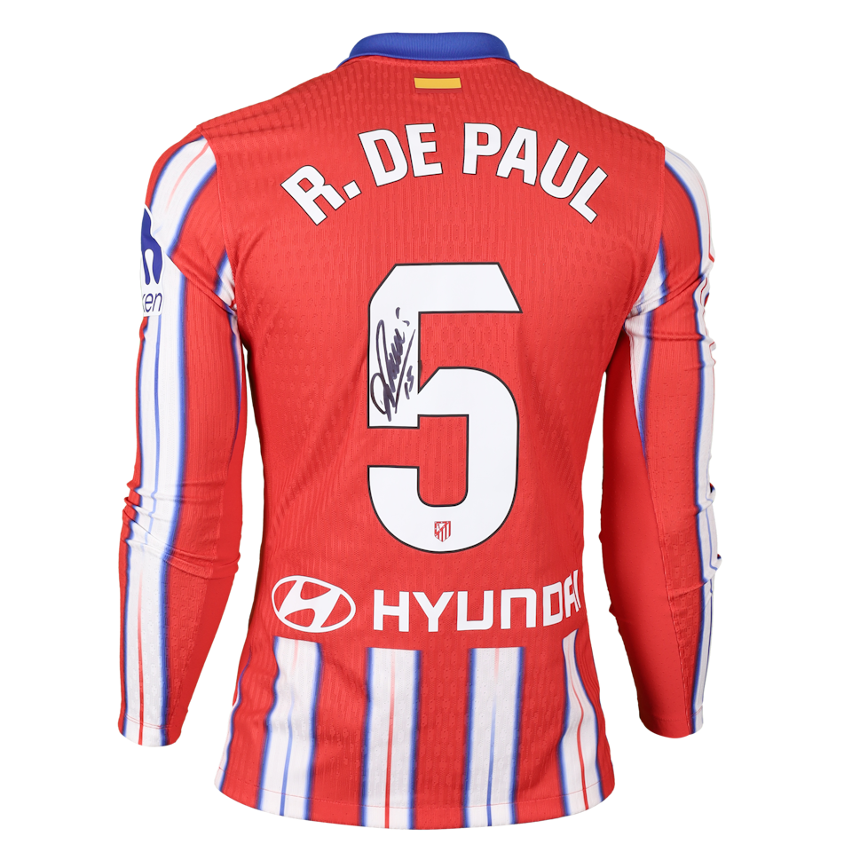 Rodrigo de Paul Atlético de Madrid shirt