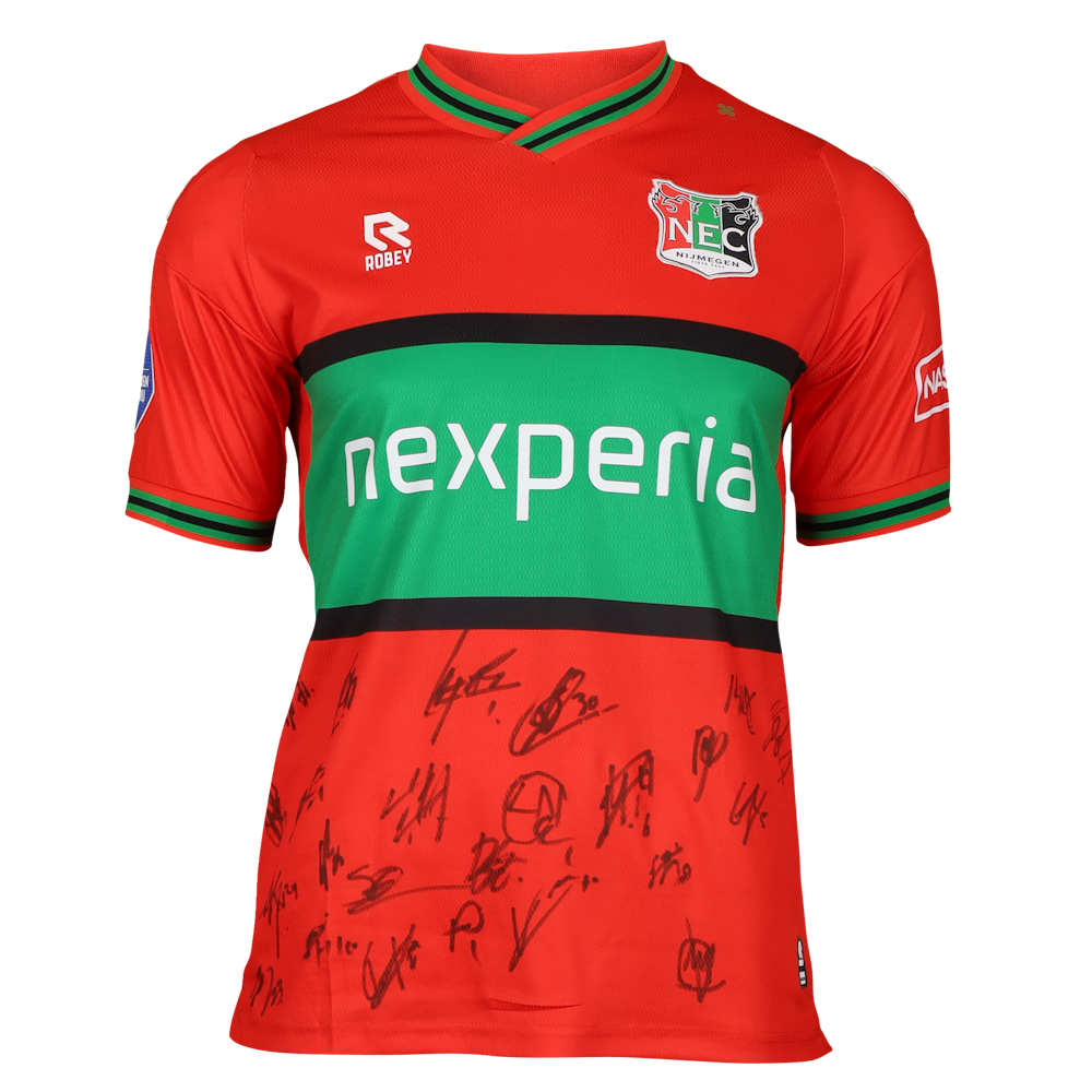 Squad Signed Shirt | NEC | MatchWornShirt