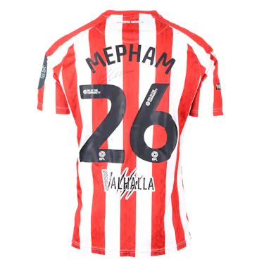Sunderland 팀의 Chris Mepham 셔츠