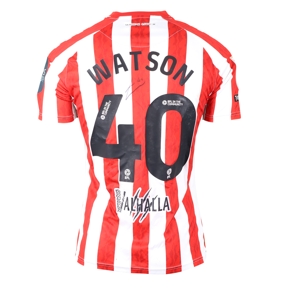 Tom Watson Sunderland shirt