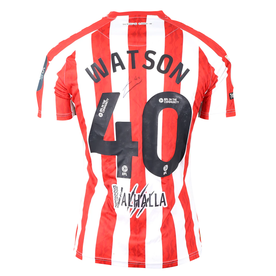 Sunderland 팀의 Tom Watson 셔츠