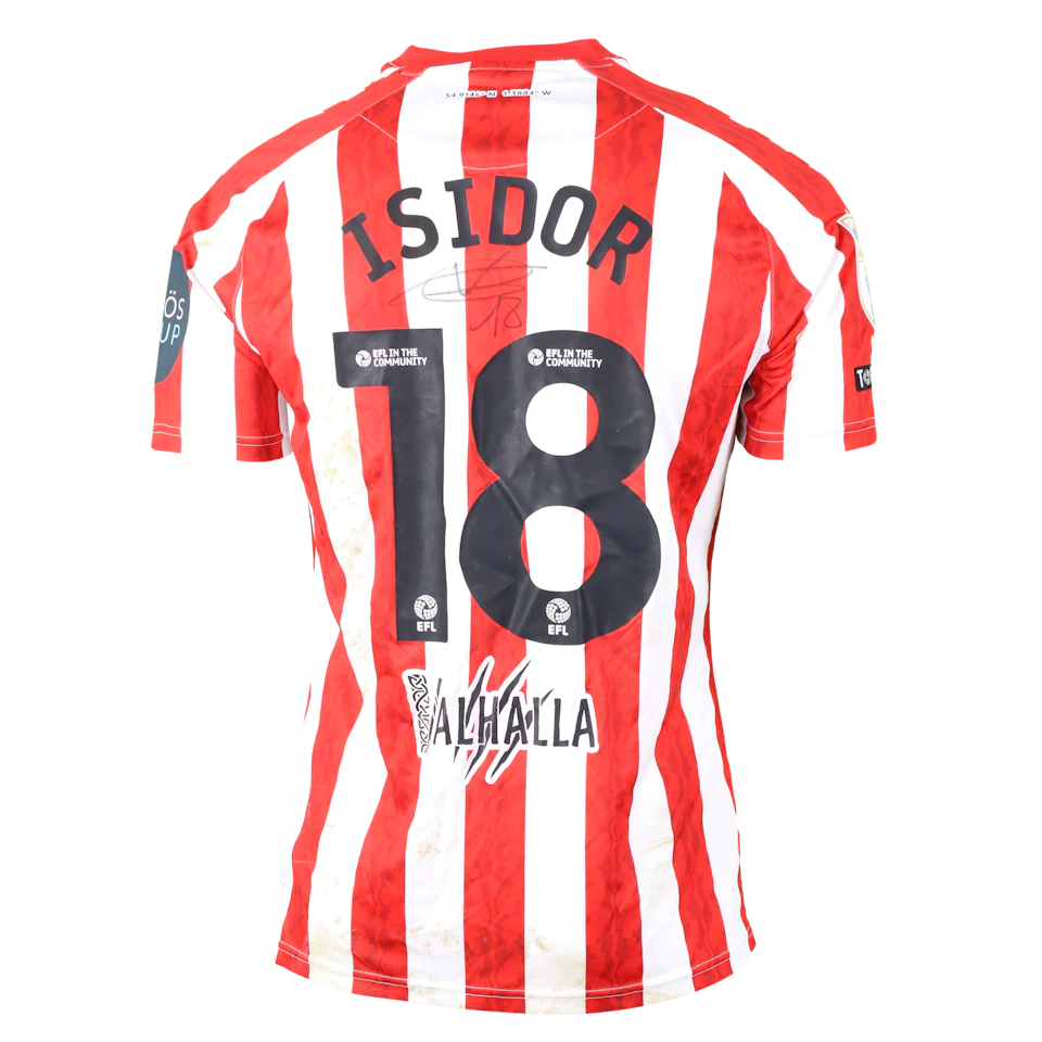 来自Sunderland的Wilson Isidor球衣