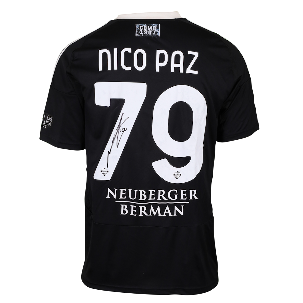 Nico Paz | Monza - Como 1907 | MatchWornShirt