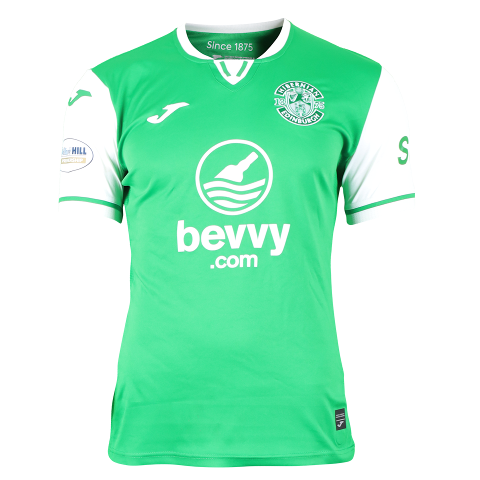 Jordan Obita Hibernian shirt