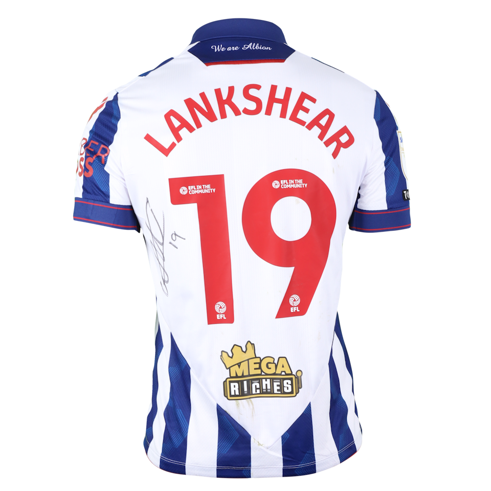 Will Lankshear West Bromwich Albion jersey