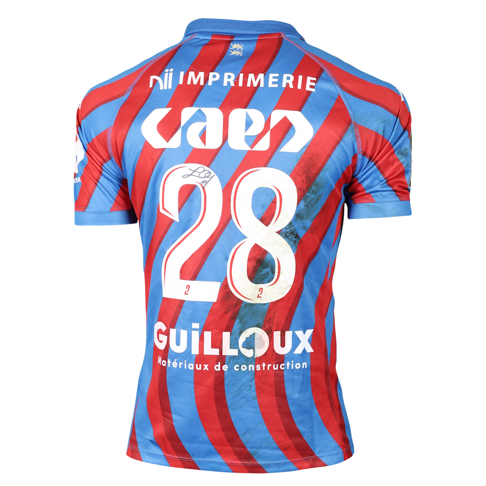 Maillot de Quentin Lecoeuche (Stade Malherbe Caen)