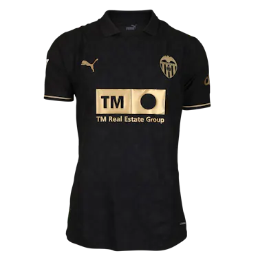 Official Valencia CF Soccer Game-Worn Jerseys Auctions