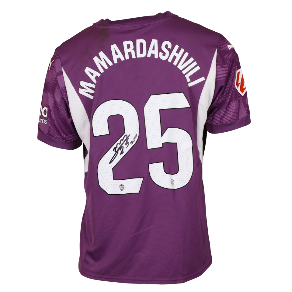 Giorgi Mamardashvili Valencia CF shirt