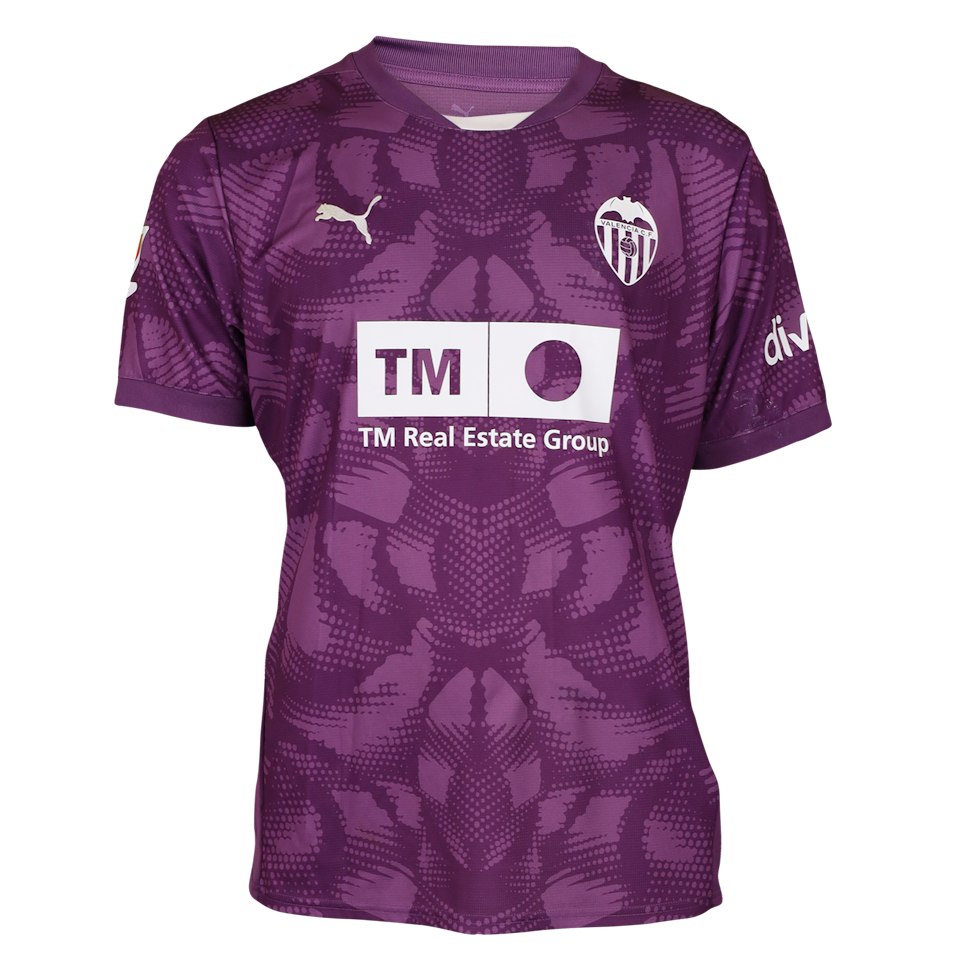 Giorgi Mamardashvili Valencia CF shirt