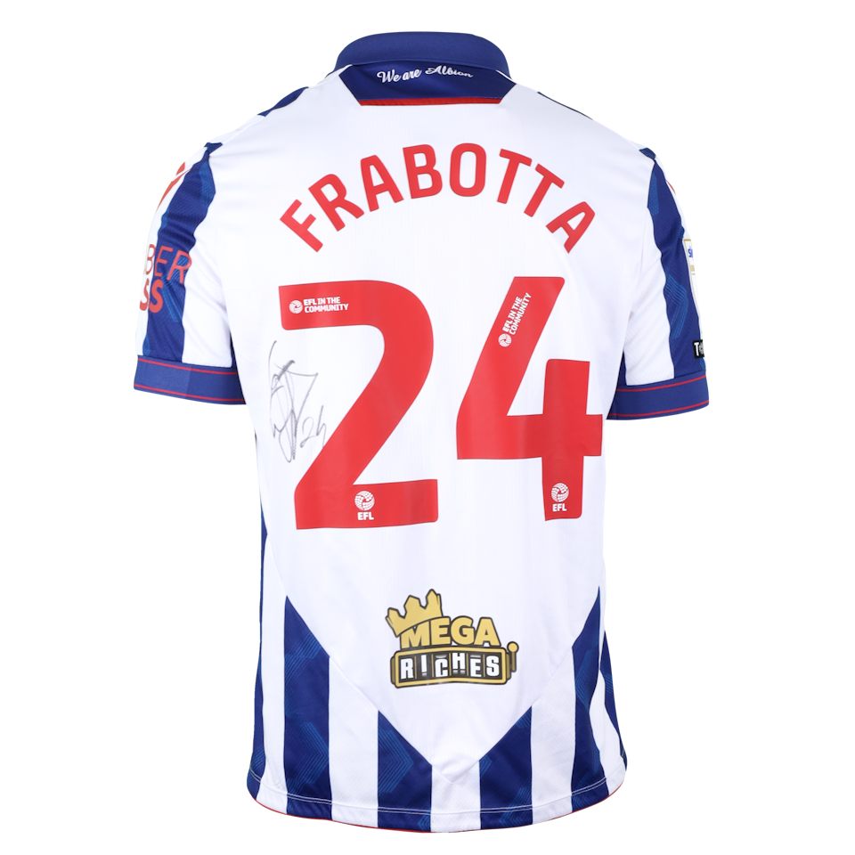 Gianluca Frabotta West Bromwich Albion shirt