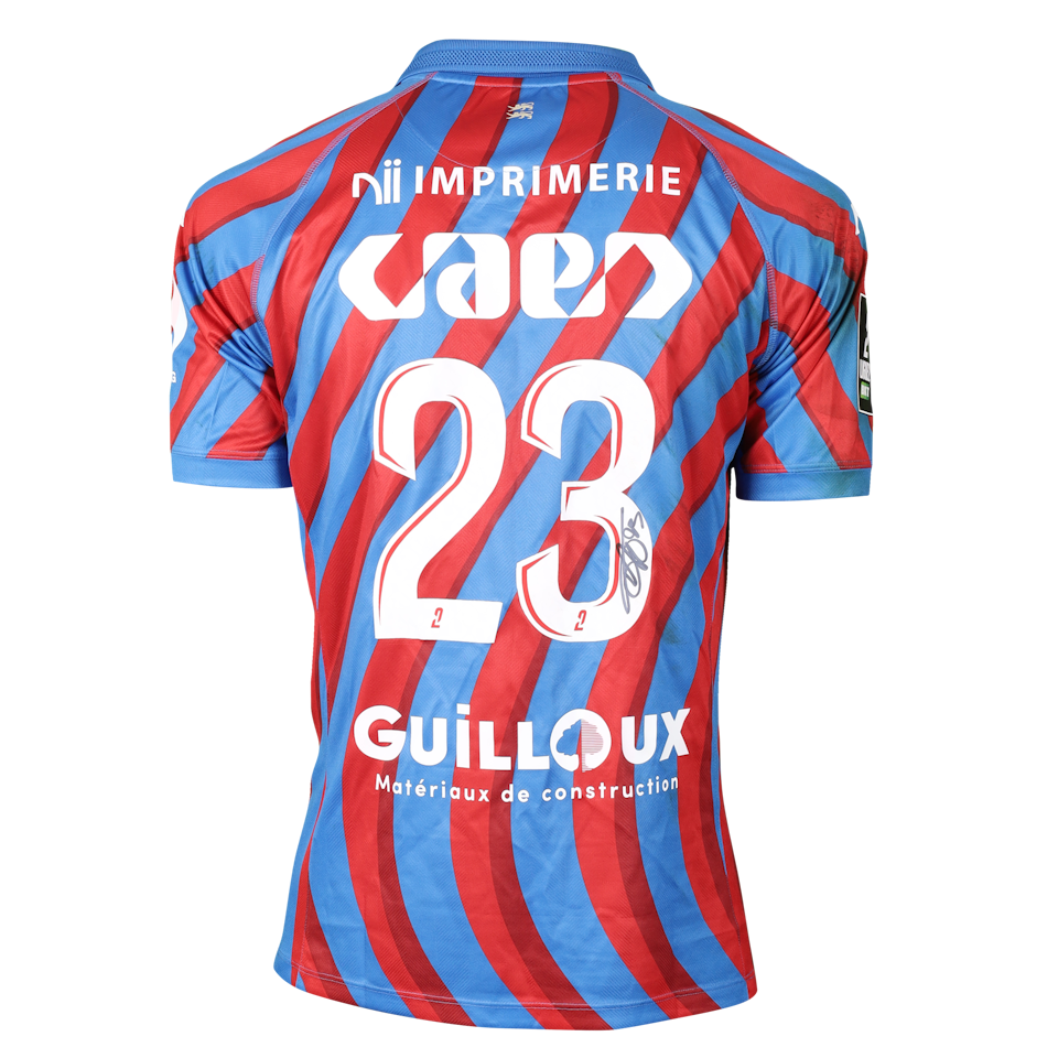 Mathias Autret Stade Malherbe Caen shirt