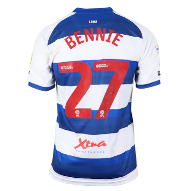 来自Queens Park Rangers的Daniel Bennie球衣