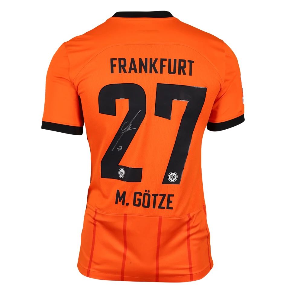 Eintracht Frankfurt-Trikot von Mario Götze
