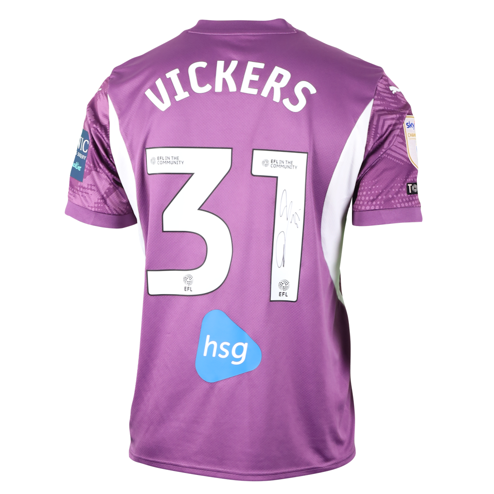 Josh Vickers Derby County jersey