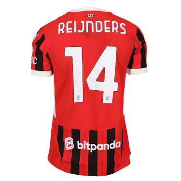 来自AC Milan的Tijjani Reijnders球衣