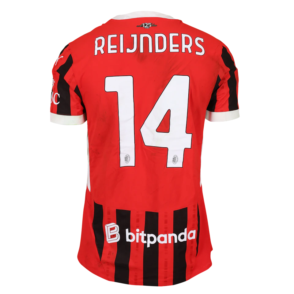 来自AC Milan的Tijjani Reijnders球衣