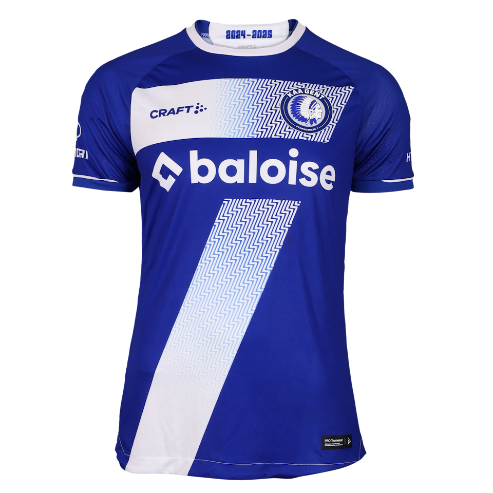 Shirt van Bi Christ Hyllarion Goore KAA Gent