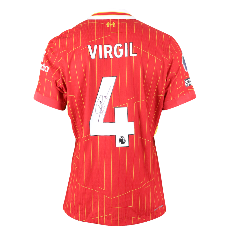 Virgil van Dijk Liverpool shirt