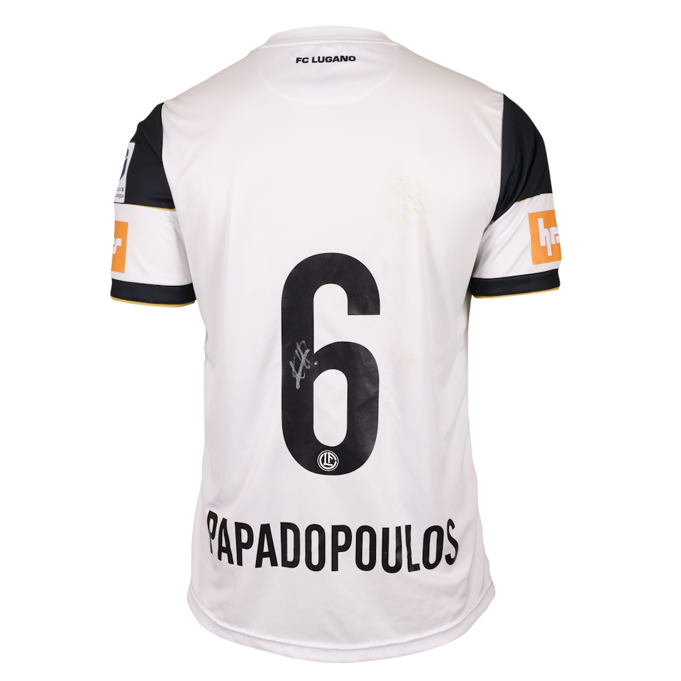 Maillot de Antonios Papadopoulos (FC Lugano)