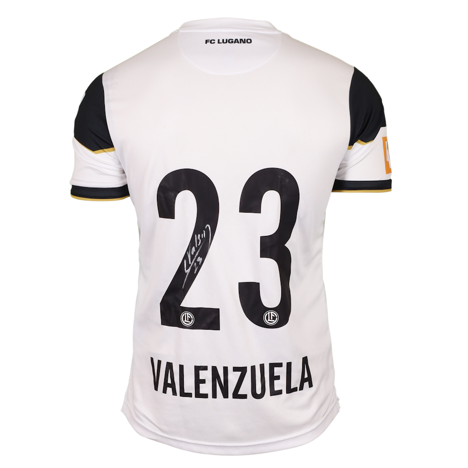 Maglia di Milton Valenzuela (FC Lugano)