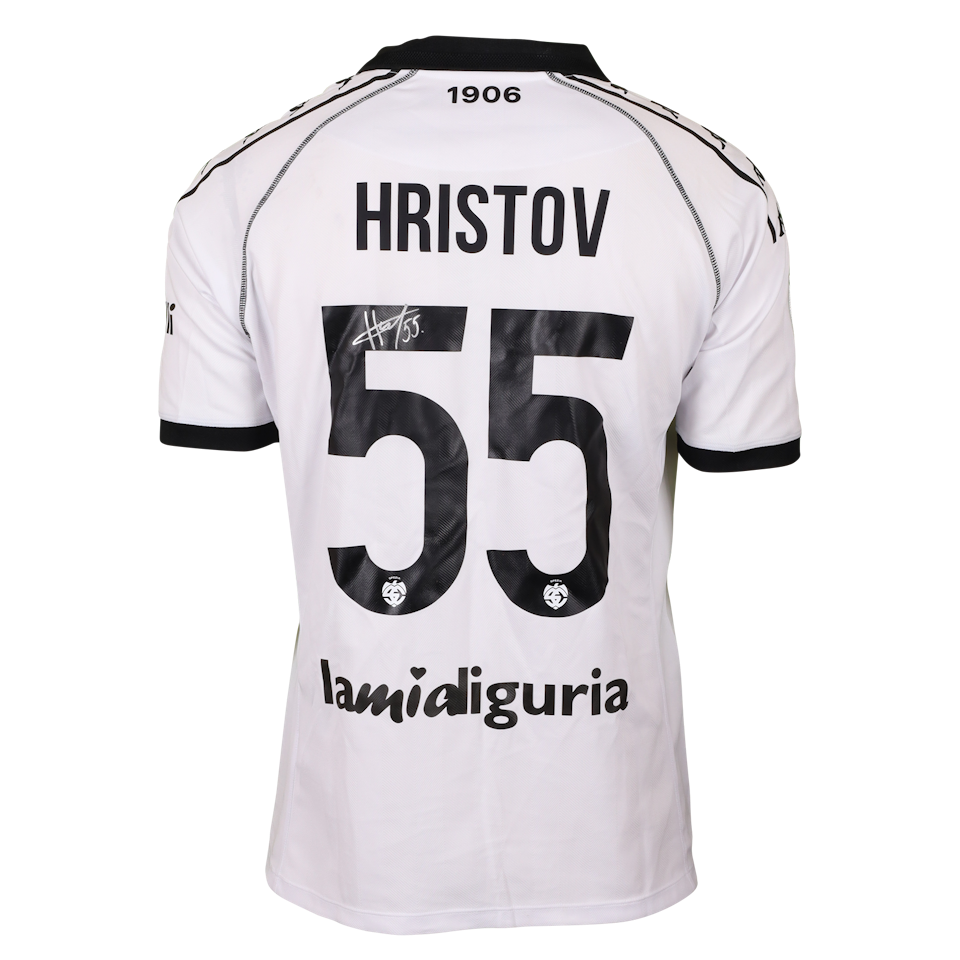 Petko Hristov Spezia Calcio shirt
