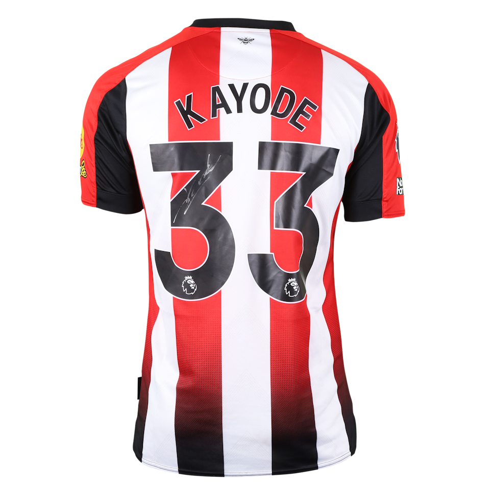 Michael Olabode Kayode Brentford shirt