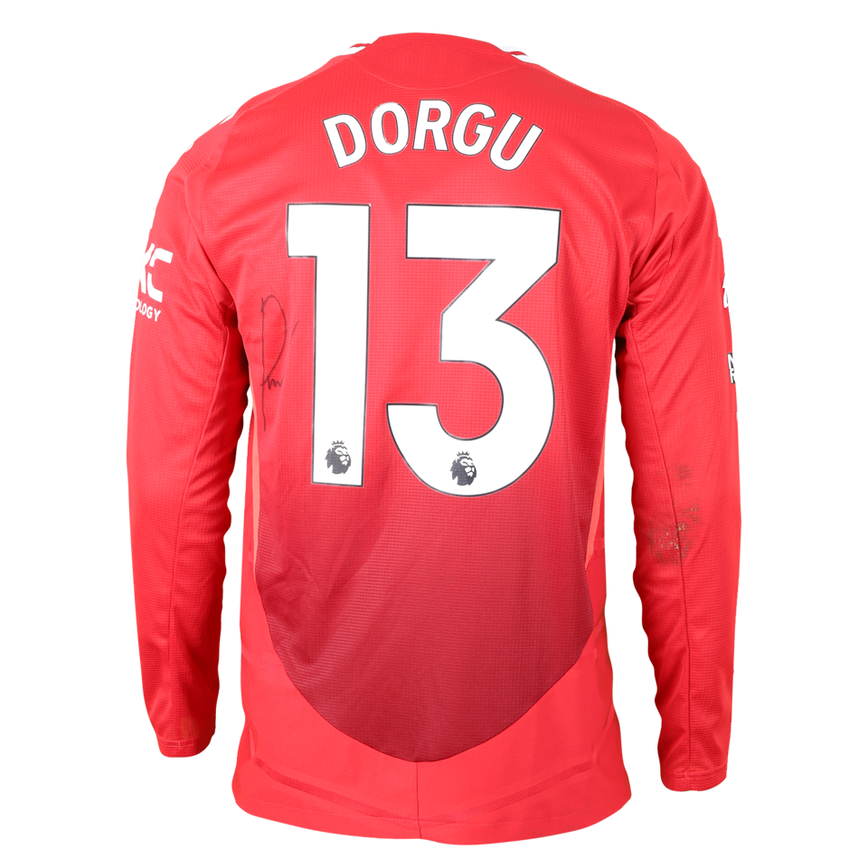 Patrick Chinazaekpere Dorgu Manchester United camisa.