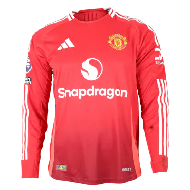 Patrick Dorgu Manchester United camisa.