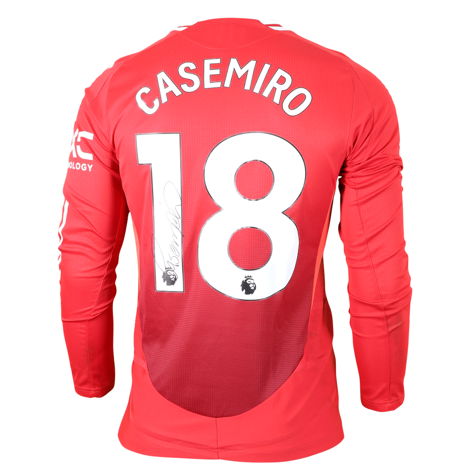 Casemiro Manchester United camisa.
