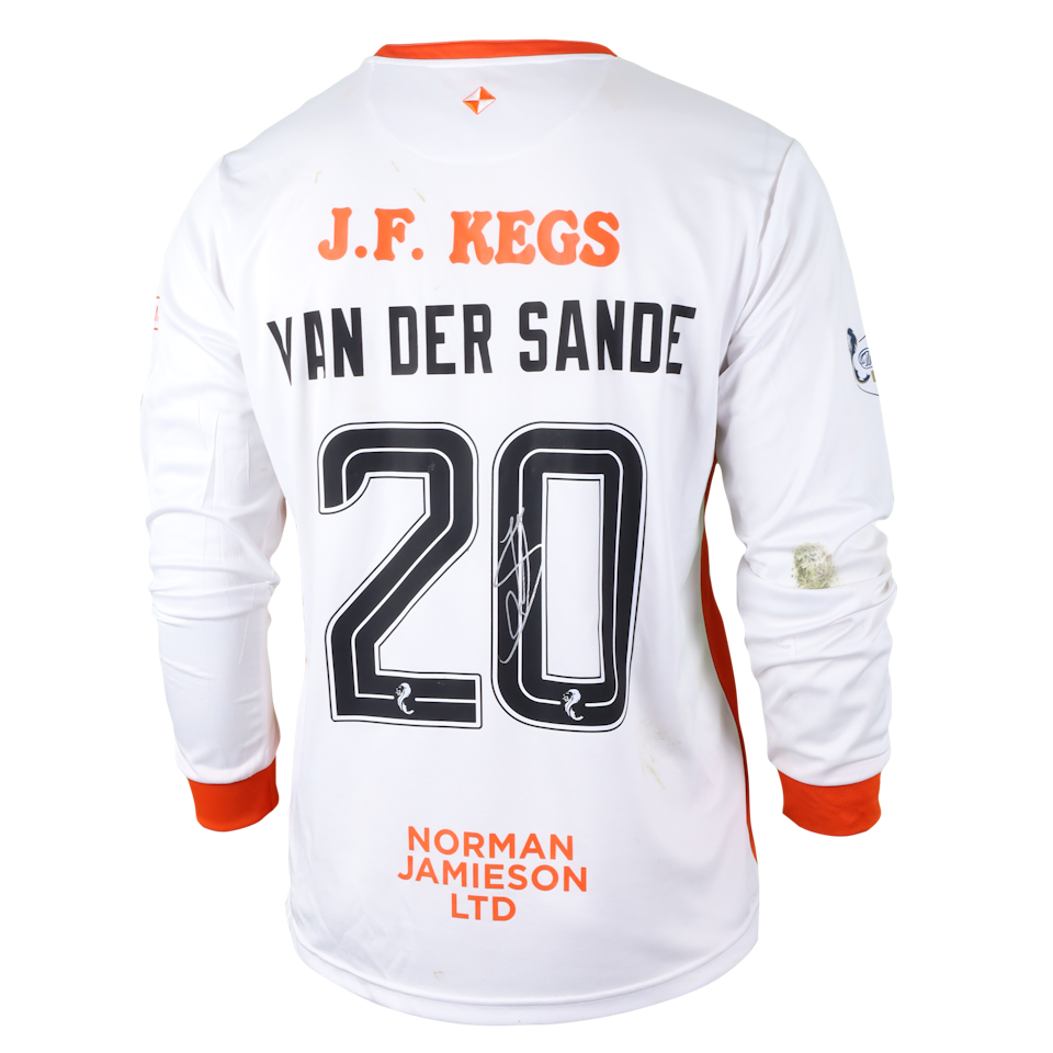 Jort van der Sande Dundee United shirt