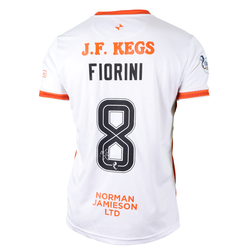 Lewis Fiorini Dundee United shirt