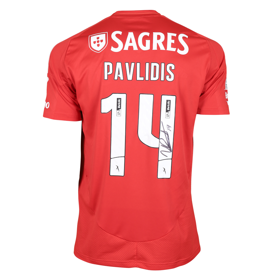 Camisa de Vangelis Pavlidis SL Benfica