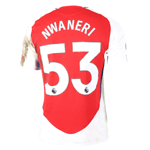 Ethan Chidiebere Nwaneri Arsenal shirt