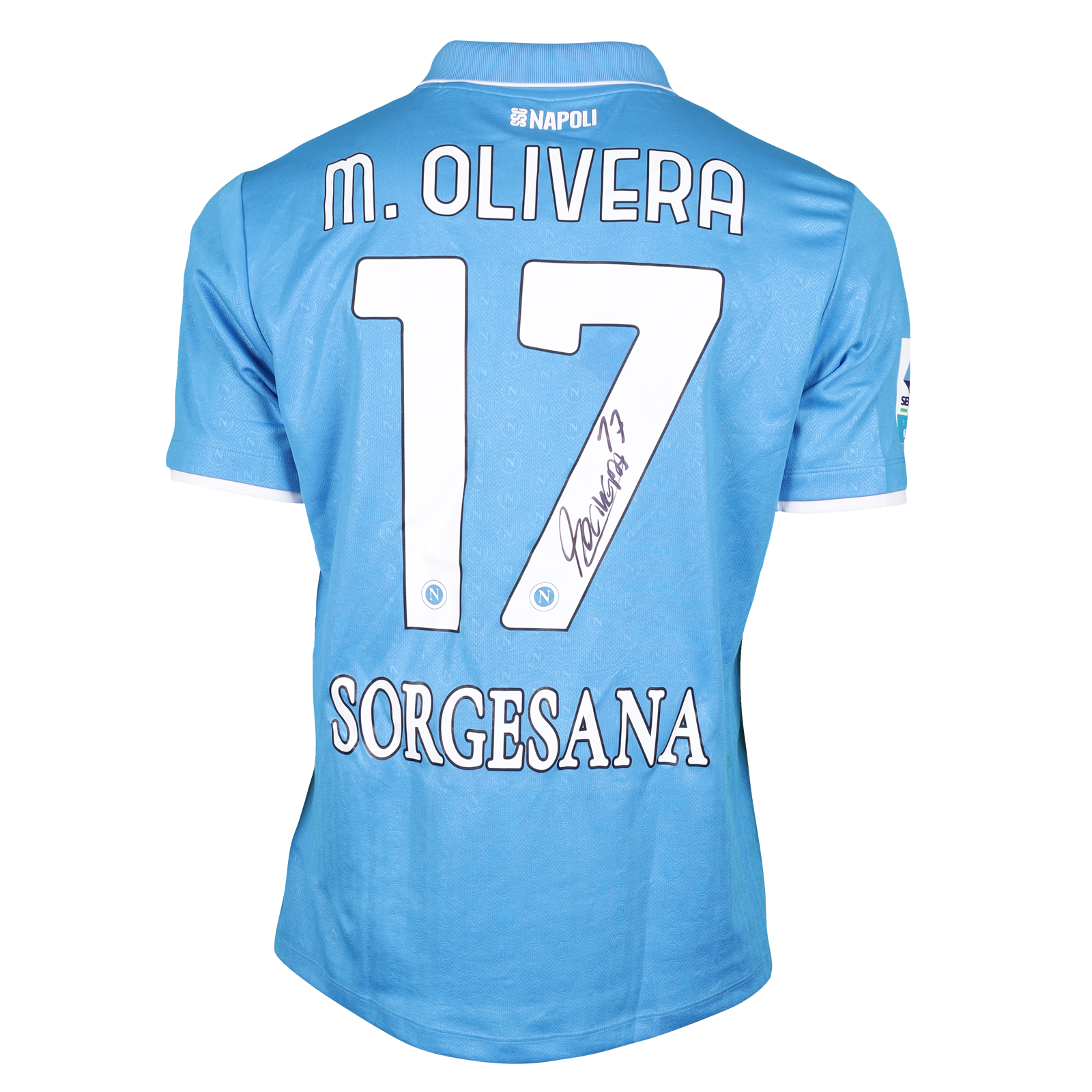 Mathías Olivera SSC Napoli shirt
