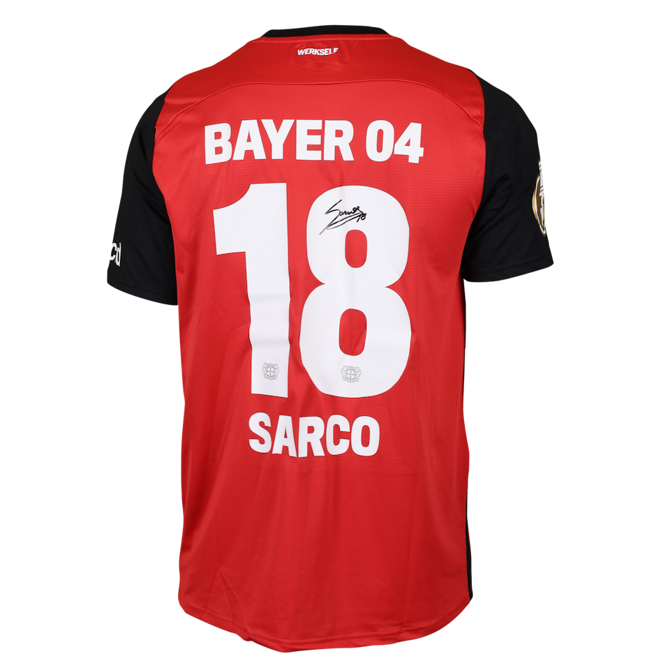 Alejo Sarco Bayer Leverkusen camisa.