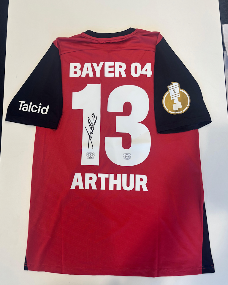 Arthur Augusto de Matos Soares Bayer Leverkusen jersey