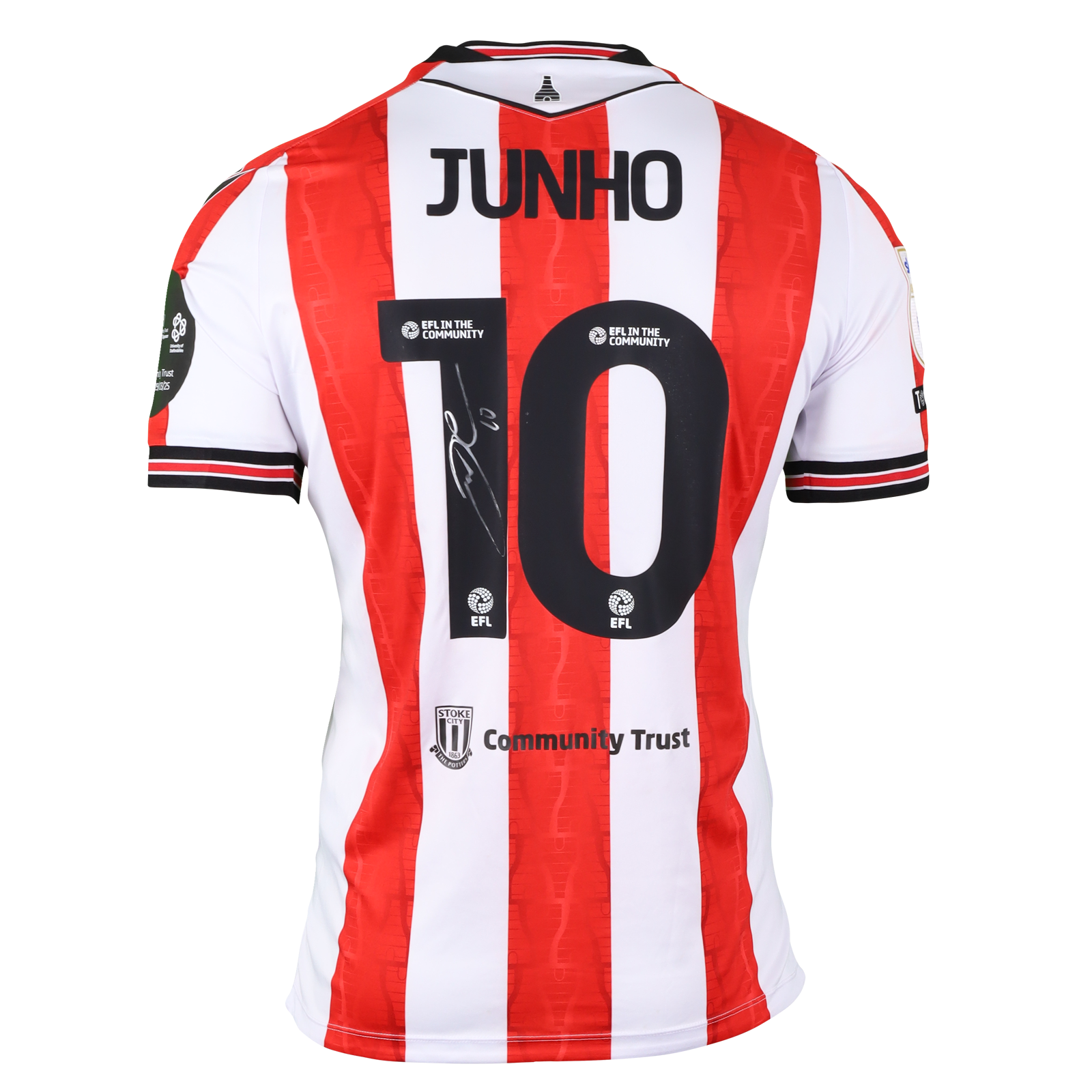[ROMANTIC CROWN] MOVEMENT FOOTBALL JERSEY /追跡付 Jun-ho Bae 배준호 | Stoke City - Queens Park Rangers