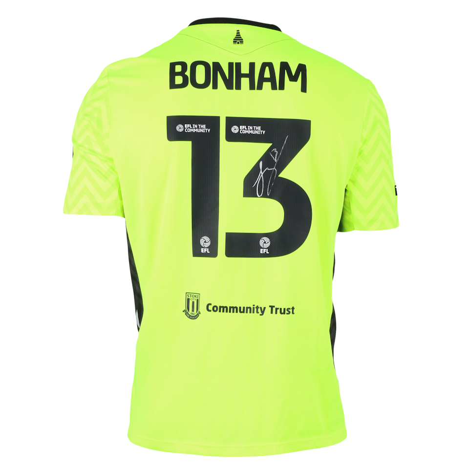 Jack Bonham Stoke City jersey