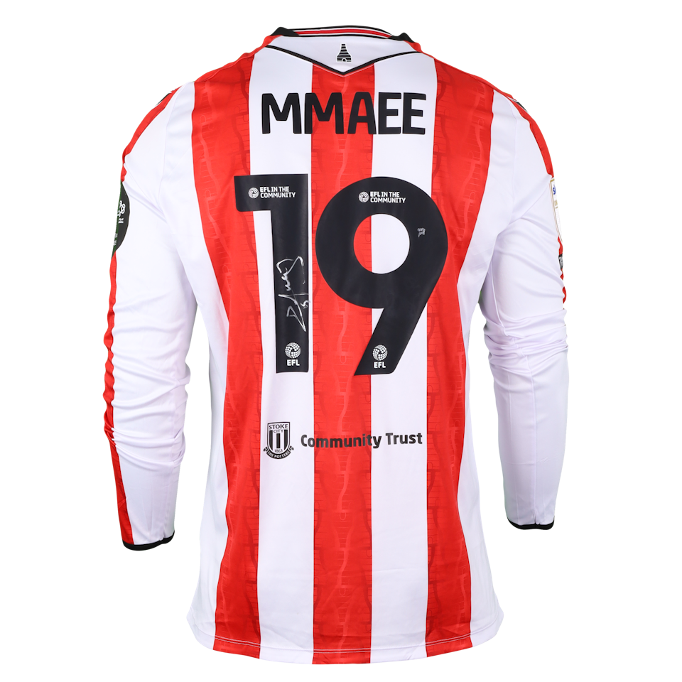 Ryan Mmaee Stoke City shirt