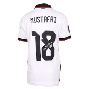 Aidena Mustafaj Albania W jersey
