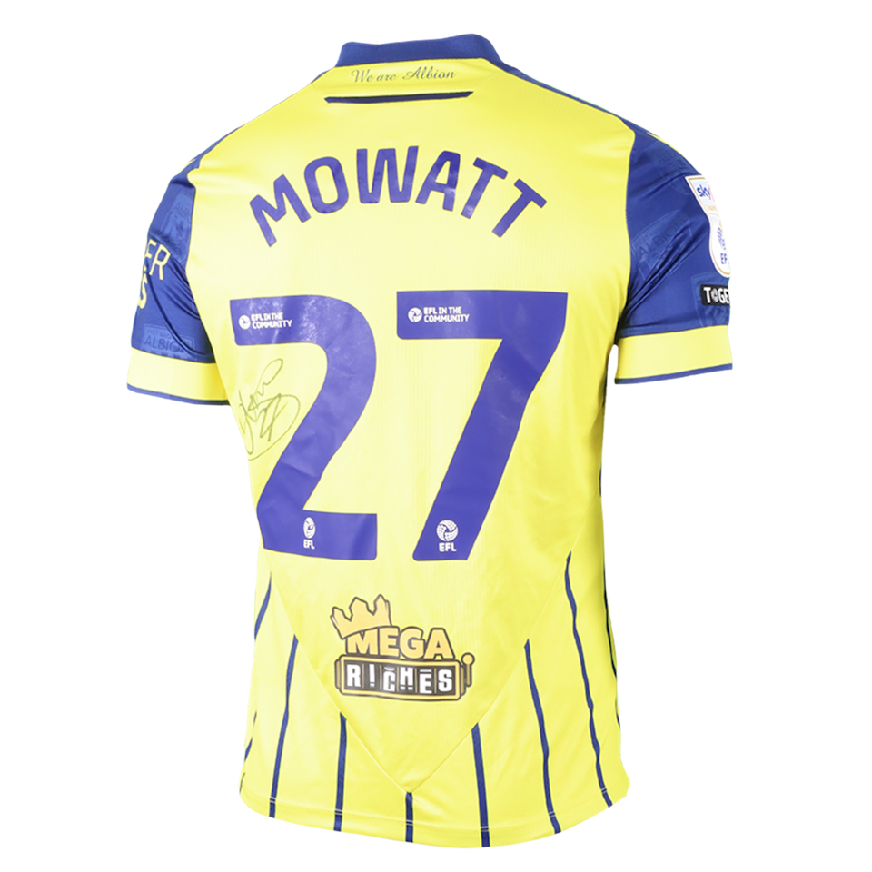 Alex Mowatt West Bromwich Albion jersey