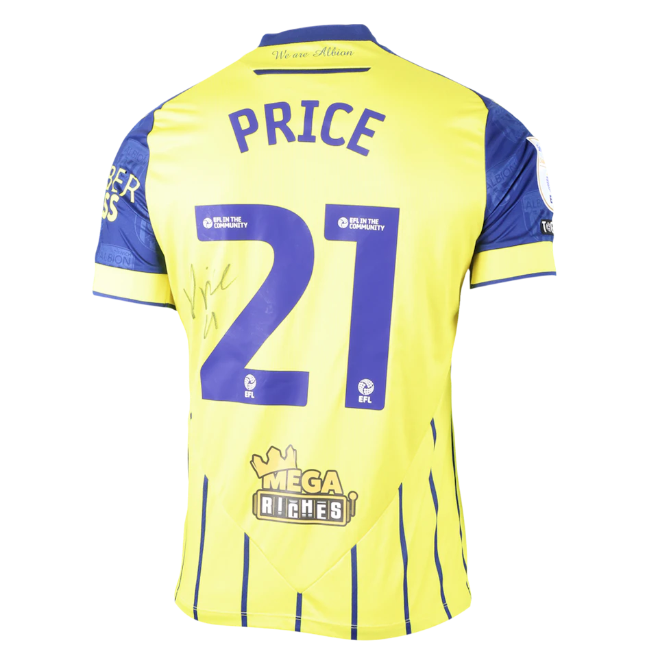 Shirt van Isaac Price West Bromwich Albion
