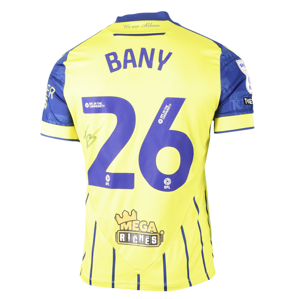 Tammer Bany West Bromwich Albion jersey