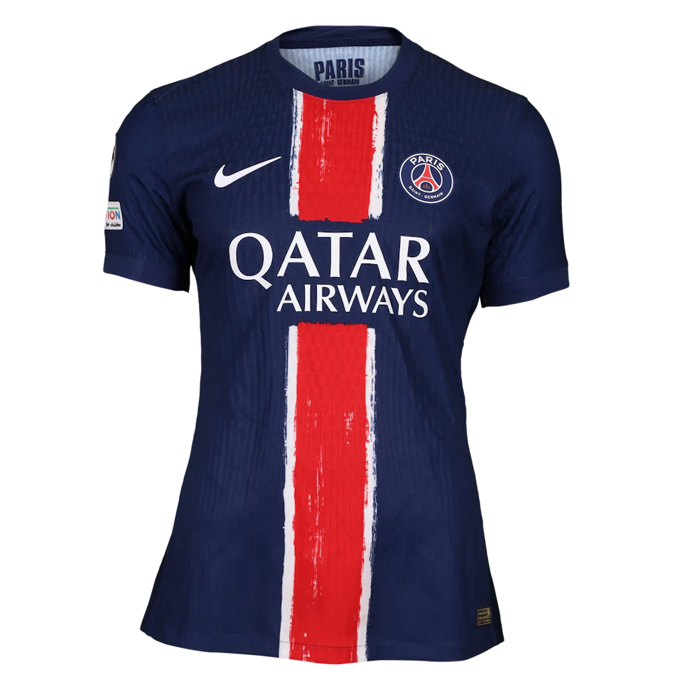 来自Paris Saint-Germain的Ousmane Dembélé球衣