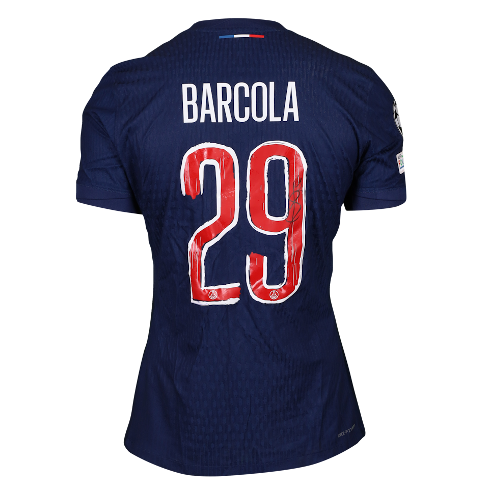 Bradley Barcola Paris Saint-Germain jersey